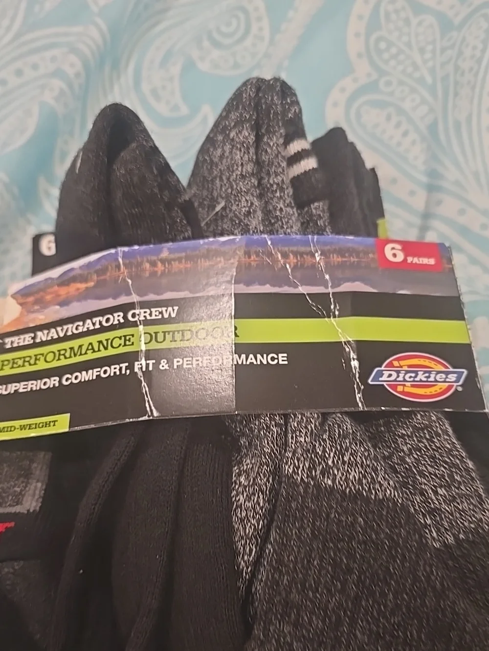 New 10 Pair Dickies Crew Socks Size 6-12
